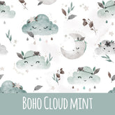 Boho cloud mint Bio Sommersweat - Mamikes