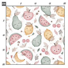 Boho fruits maracuja Baumwolle - Mamikes