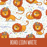 Boho lion white Baumwolle - Mamikes