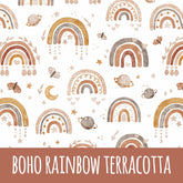 Boho rainbow terracotta Softshell - Mamikes