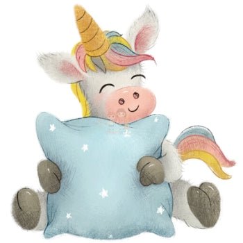 Bügelbild Einhorn Kissen - BB258 - Mamikes