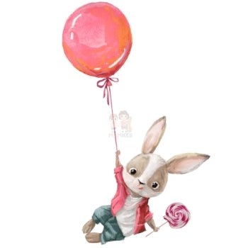 Bügelbild Hase 3 - BB137 - Mamikes