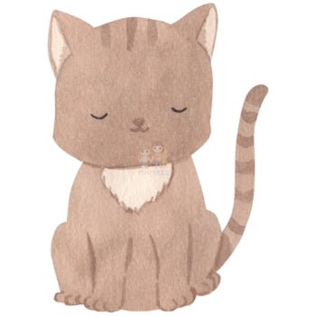 Bügelbild Katze - BB109 - Mamikes