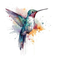 Bügelbild Kolibri 1 - BB414 - Mamikes