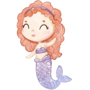 Bügelbild Meerjungfrau 2 - BB032 - Mamikes