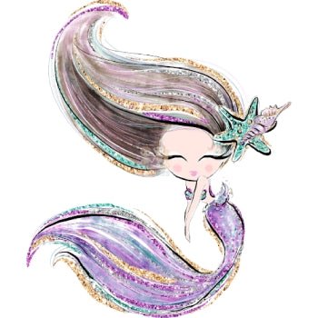 Bügelbild Meerjungfrau 4 - BB419 - Mamikes