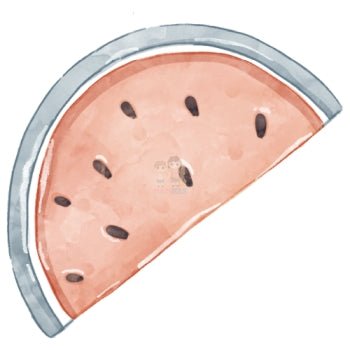 Bügelbild Melone - BB034 - Mamikes