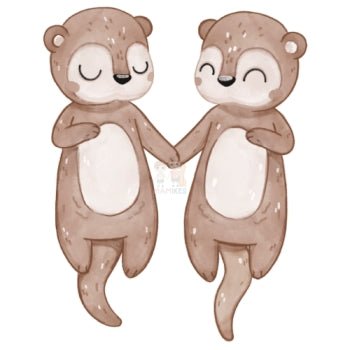 Bügelbild Otter 1 - BB061 - Mamikes