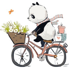 Bügelbild Panda 04 - BB239 - Mamikes