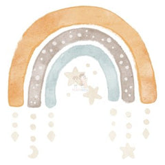 Bügelbild Regenbogen 3 - BB219 - Mamikes