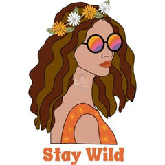 Bügelbild stay wild - BB318 - Mamikes