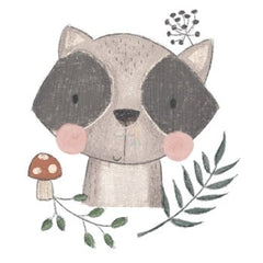 Bügelbild Waschbär 10 - BB458 - Mamikes