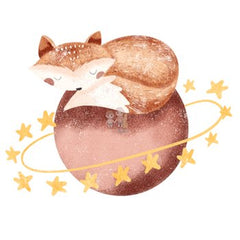 Bügelbild Weltraumfuchs - BB594 - Mamikes