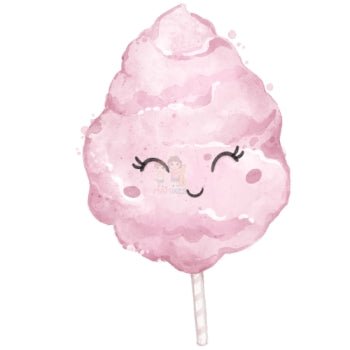 Bügelbild Zuckerwatte 5 - BB218 - Mamikes