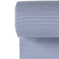 Bündchen jeansblau Streifen - Mamikes
