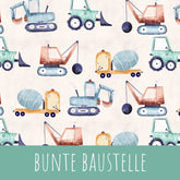 Bunte Baustelle Bio Jersey - Mamikes