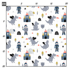 Castles knights Baumwolle - Mamikes