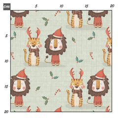 Christmas löwe und tiger Bio Jersey - Mamikes