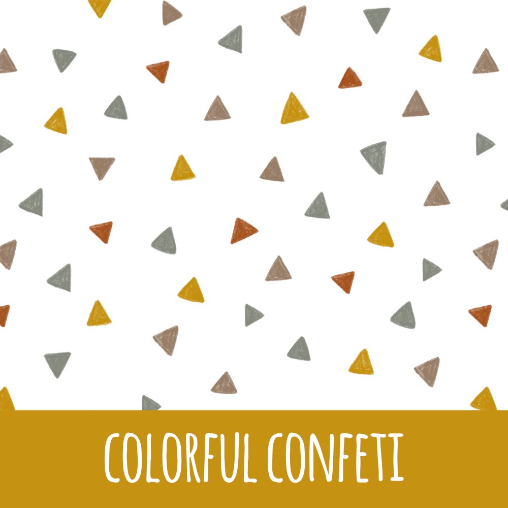 Colorful confeti Bio Jersey - Mamikes