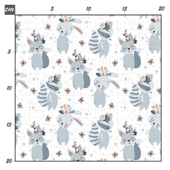 Cute animals Baumwolle - Mamikes