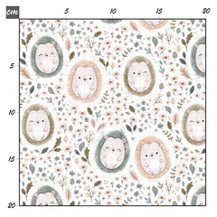 Cute hedgehogs Baumwolle - Mamikes