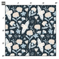 Dark owl Baumwolle - Mamikes