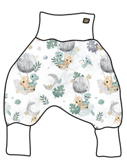 DIY-Paket Lange Pumphose Dino moon