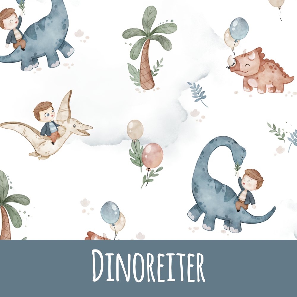 Dinoreiter Baumwolle - Mamikes
