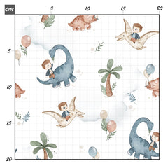 Dinoreiterin Baumwolle - Mamikes