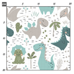 Dinosause Baumwolle - Mamikes