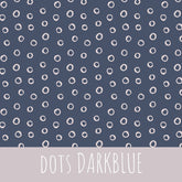 Dots darkblue Baumwolle - Mamikes