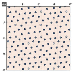 Dots navy Baumwolle - Mamikes