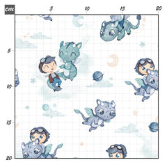 Drachenreiterin Baumwolle - Mamikes