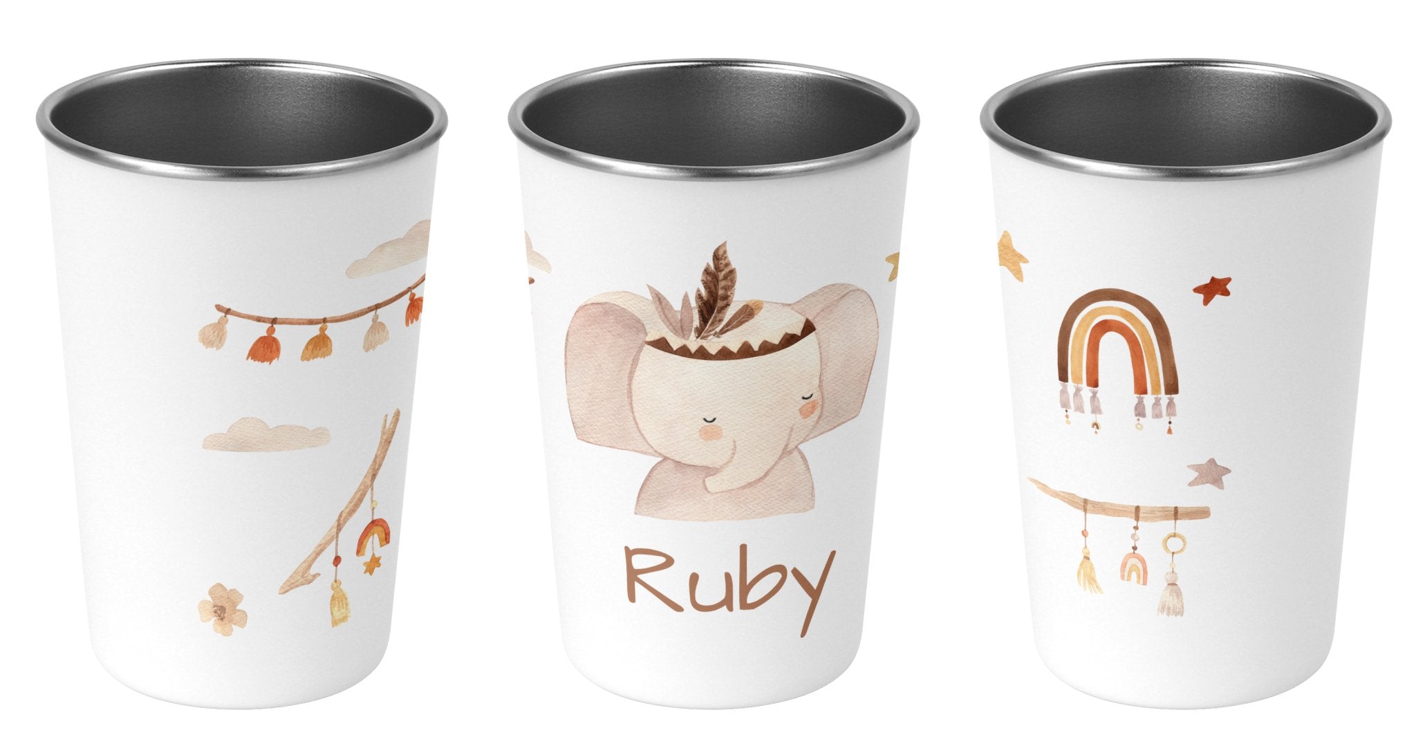 Edelstahlbecher 36.Elefant - Mamikes