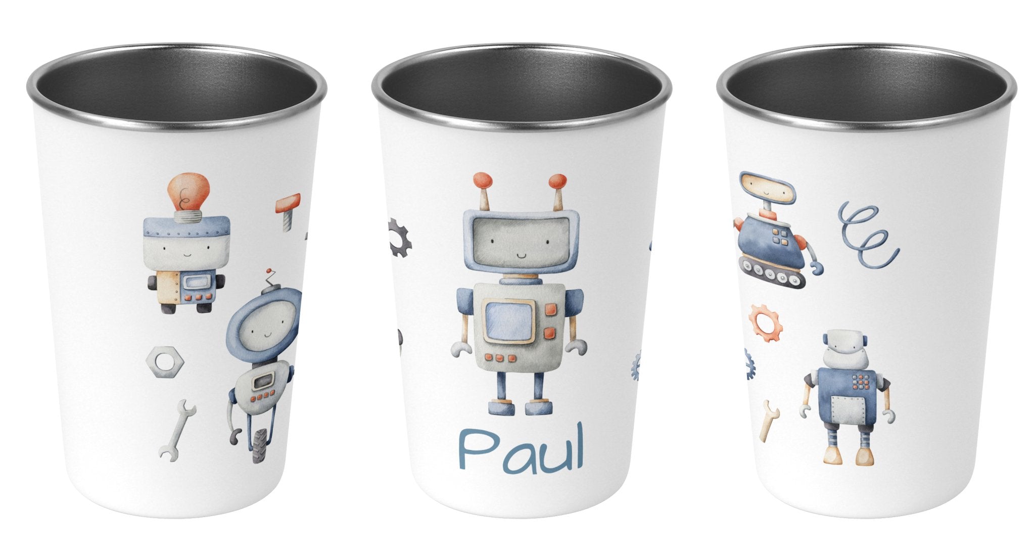 Edelstahlbecher 39.robo kids - Mamikes