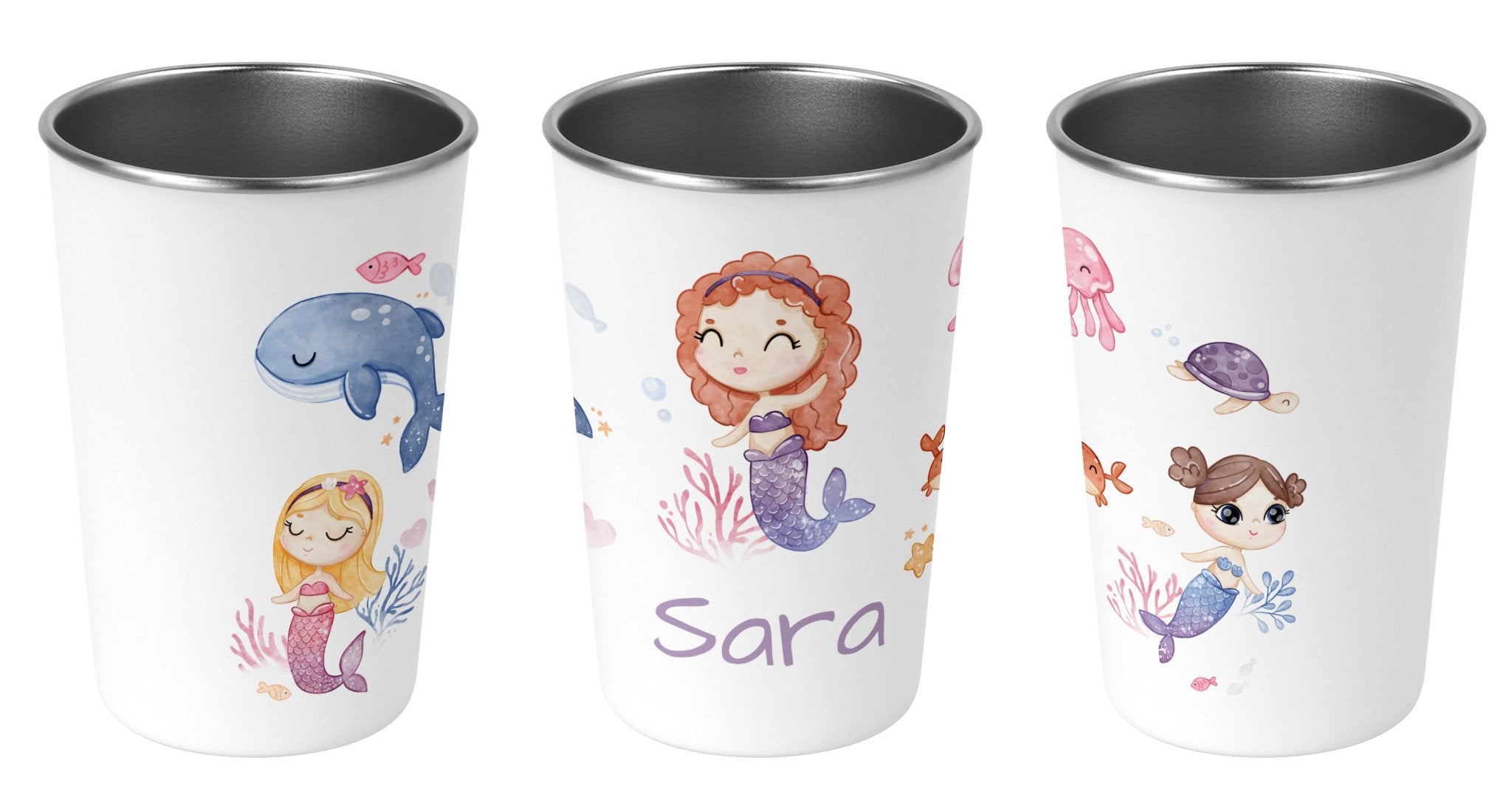 Edelstahlbecher 48.Meerjungfrau - Mamikes