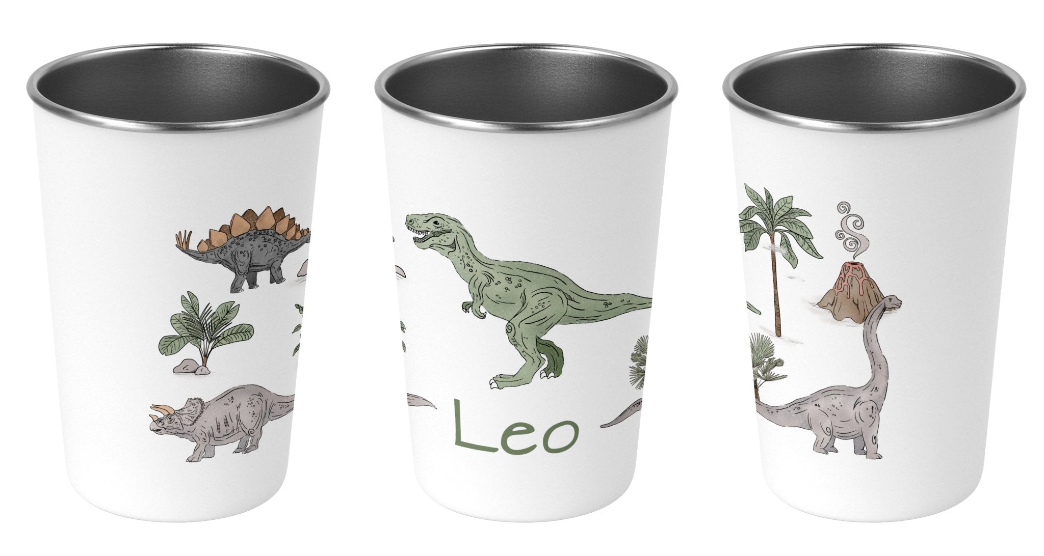 Edelstahlbecher 62.Dino Park - Mamikes