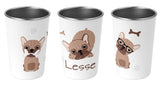Edelstahlbecher 66. Hund - Mamikes