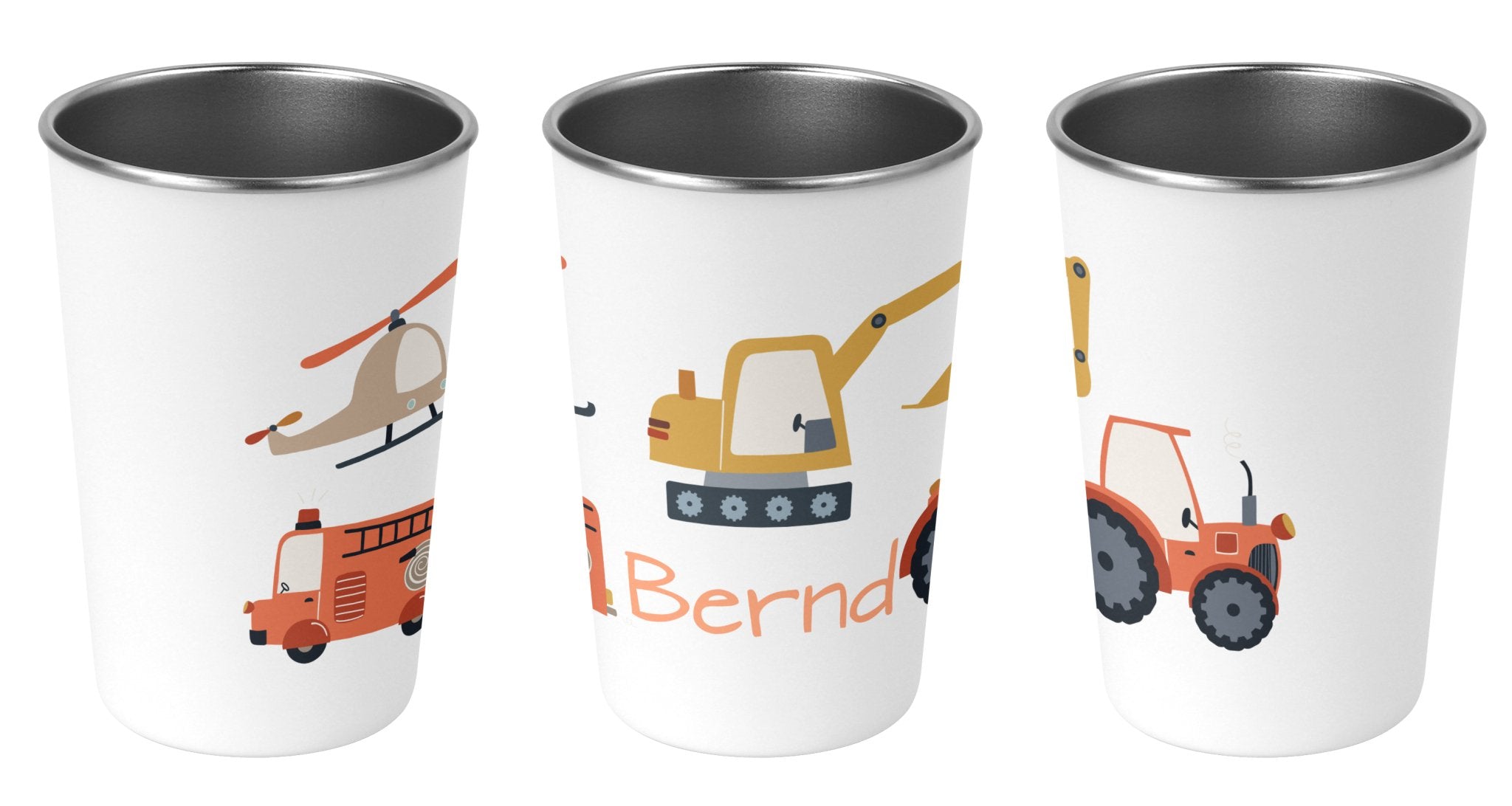 Edelstahlbecher 83.Fahrzeuge 2 - Mamikes