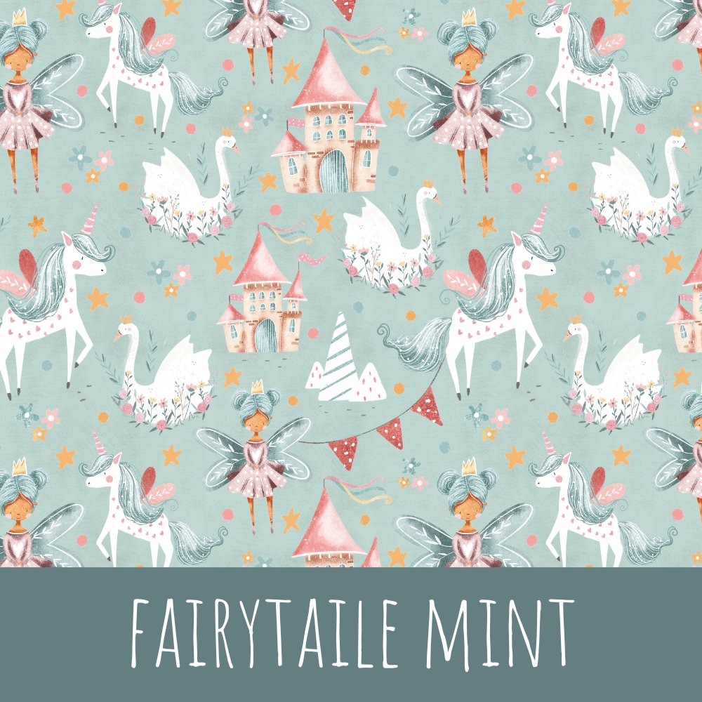 Fairytaile mint Baumwolle - Mamikes