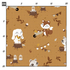 Fall friends ocker Baumwolle - Mamikes