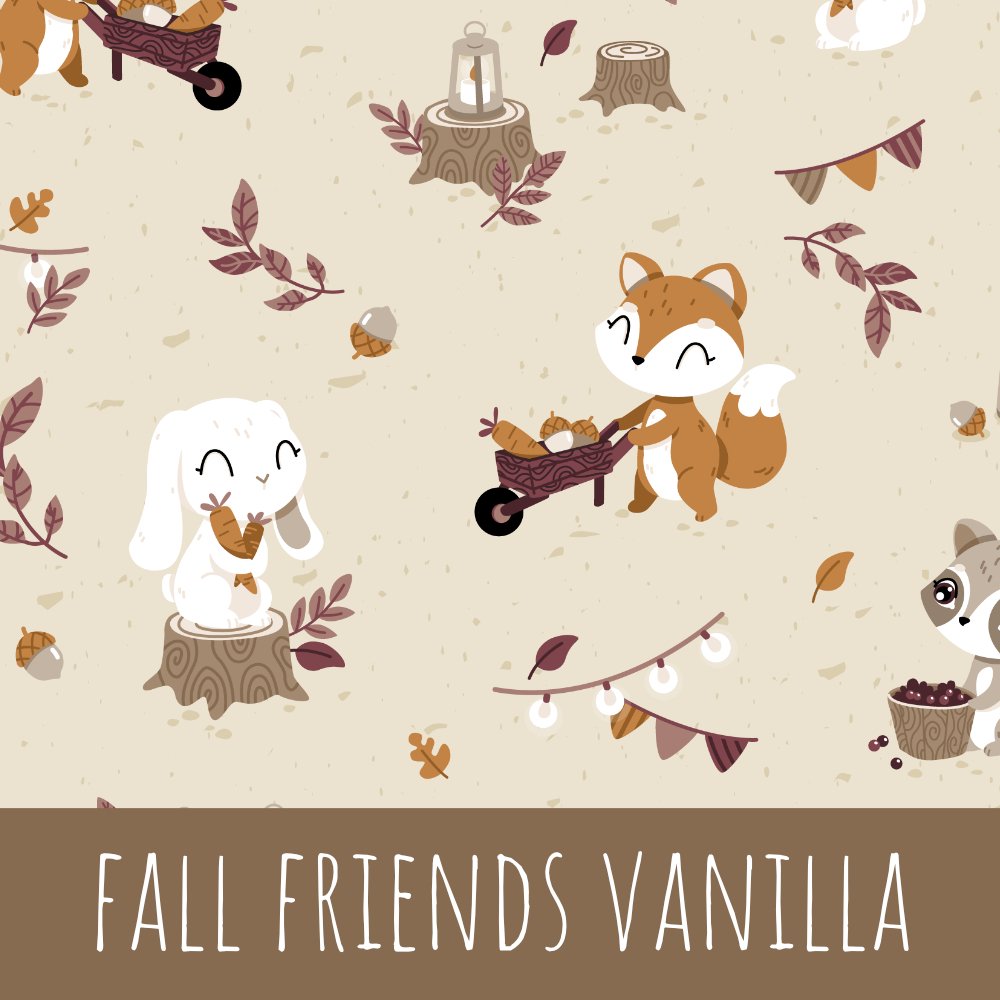 Fall friends vanilla Baumwolle - Mamikes