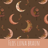 Flos luna braun Baumwolle - Mamikes