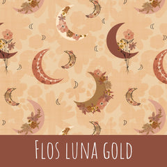 Flos luna gold Baumwolle - Mamikes