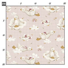 Fluffy cuddle rosa Baumwolle - Mamikes