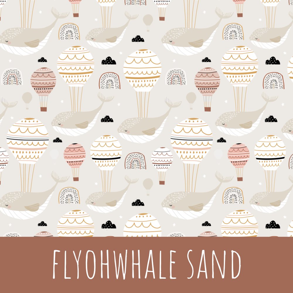 Flyohwhale sand Baumwolle - Mamikes