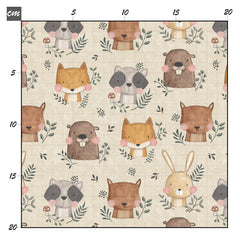 Forest love Baumwolle - Mamikes