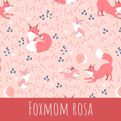 Foxmom rosa Baumwolle - Mamikes