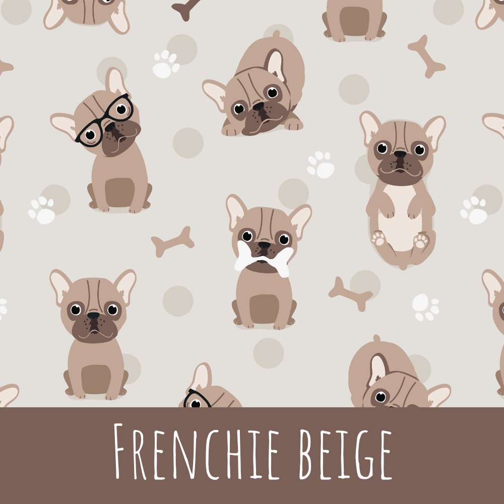 Frenchie beige Baumwolle - Mamikes
