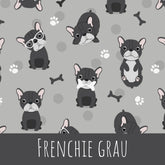 Frenchie grau Bio Jersey - Mamikes